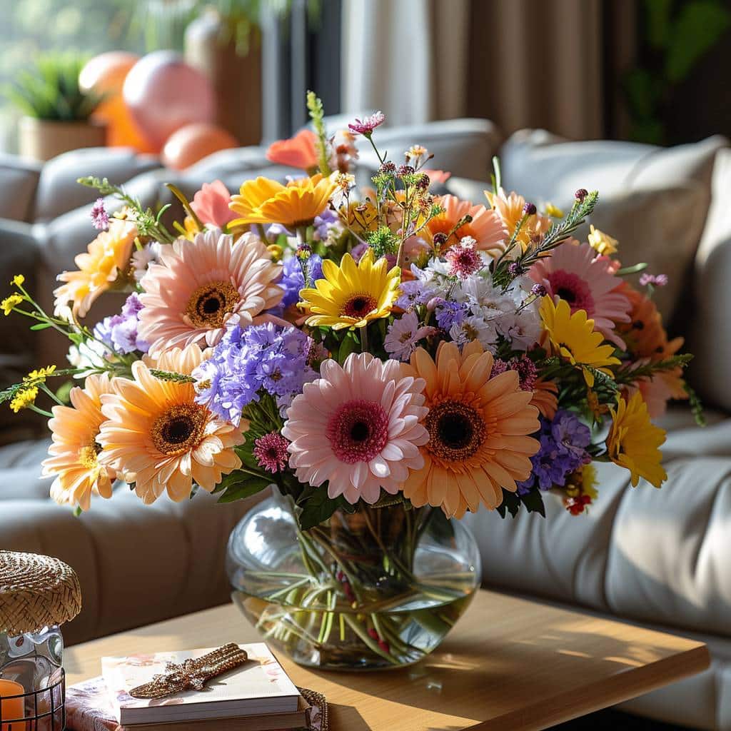 Bouquet de fleurs pour anniversaire : Les meilleures options pour célébrer ce jour spécial