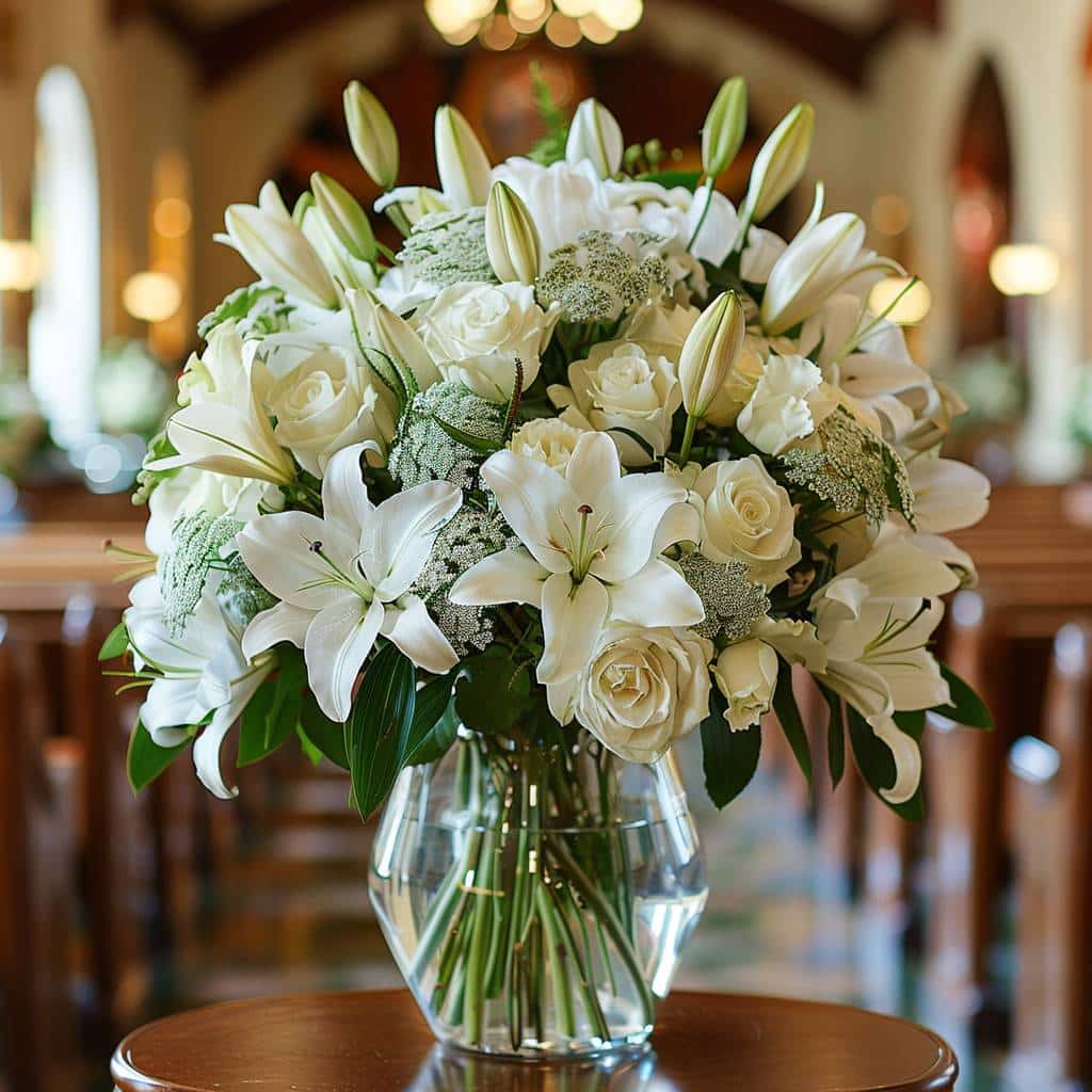 Choisir les fleurs adaptées pour un enterrement