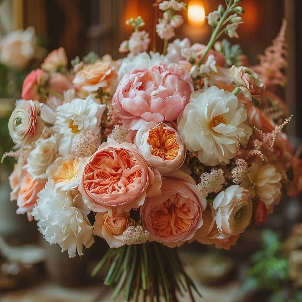 Pivoines mariage : Les pivoines