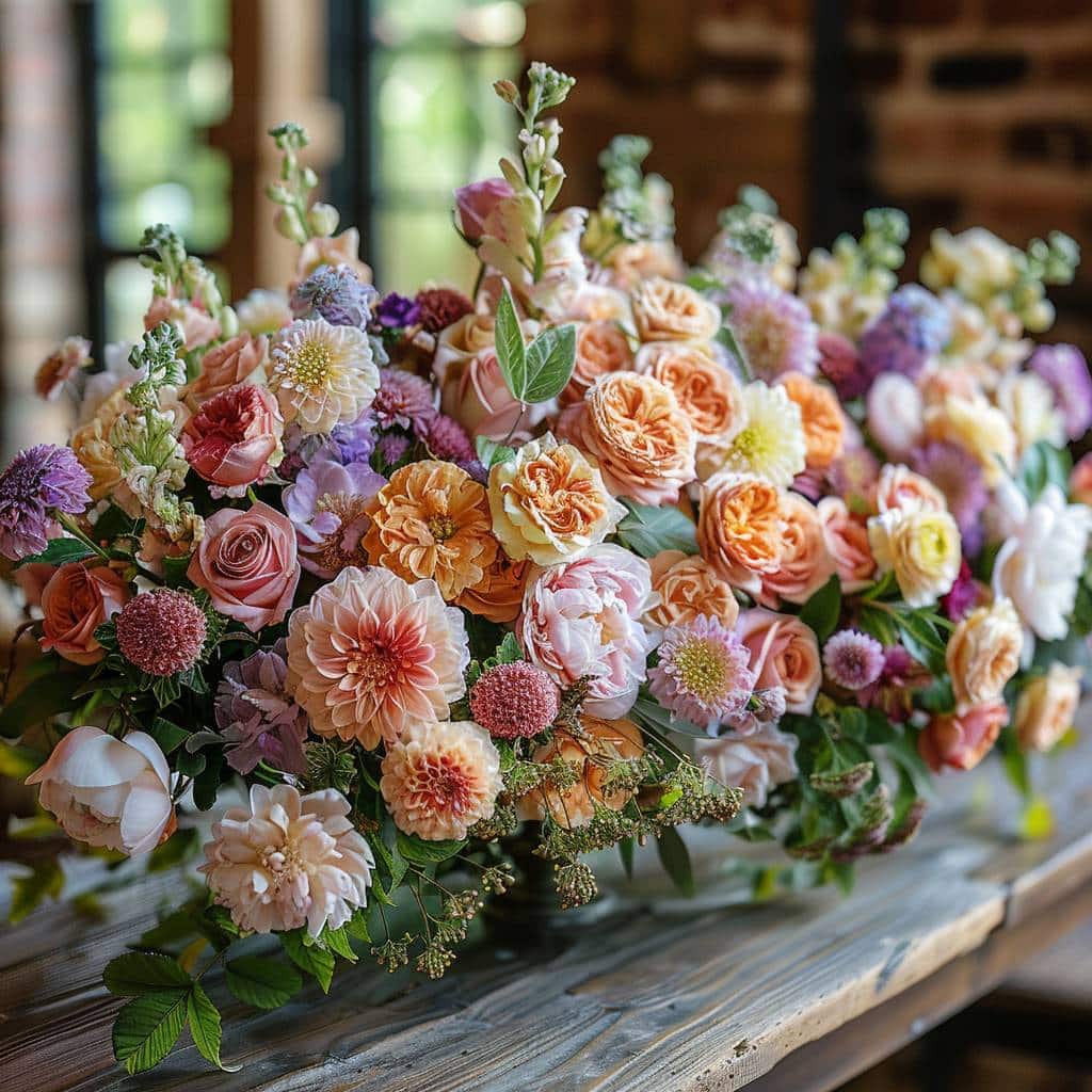 Compositions florales pour mariage : Créez des arrangements floraux qui captivent l’attention