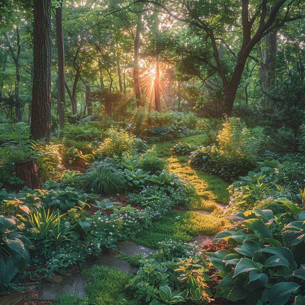 Les meilleures plantes pour un jardin ombragé